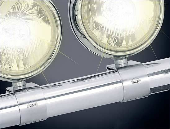 Edelstahl Lampenhalter Edelstahl glänzend Sart 2 Stck.