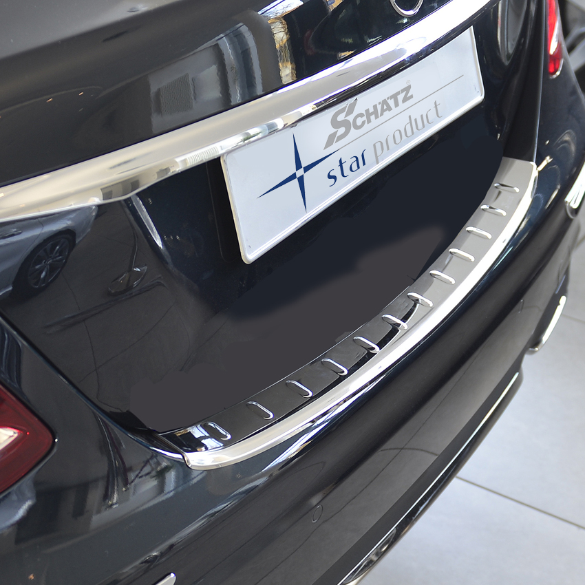 Echtes 3D Karbon Heckstoßstangenschutz passend für Mercedes E-Klasse W213  Kombi 2016- - 32,04 EUR