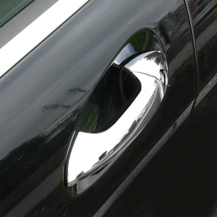 2 Paar Auto Chrom Türgriff Einsatz Cup Schüssel für Mercedes-Benz