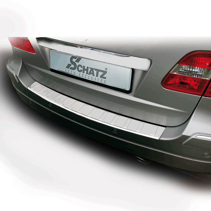 Schätz ® Premium Ladekantenschutz für Mercedes Benz Vito/V-Klasse W447:  Edelstahl Schutz & Eleganz