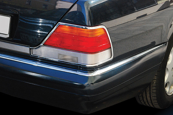 Schätz ® Chrom Rücklichtrahmen für Mercedes W140 Limousine