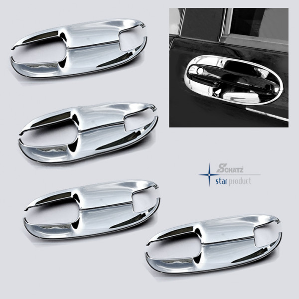Schätz ® Chrom Türgriffschalen für Vito/V-Klasse W447 mit 2 Schiebetüren ab 10/2014