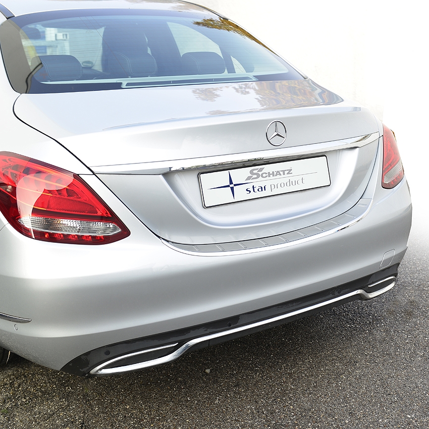 Schätz ® Premium Serie Ladekantenschutz für Mercedes Benz C-Klasse W205  Limousine ab Bj. 2014