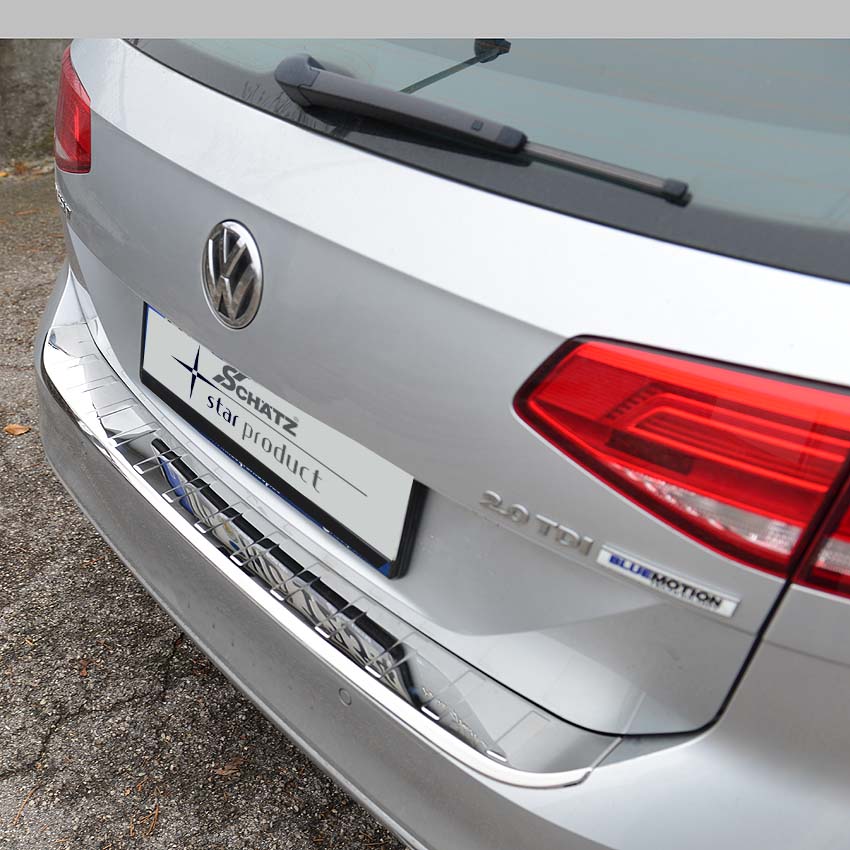 VW NEU Original Zubehör Ladekantenschutz Edelstahloptik Passat Variant B8  3G kaufen bei