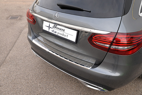 Schätz ® Ladekantenschutz Mercedes C-Klasse T-Modelle S206 ab 2021 mit Standardstoßstange