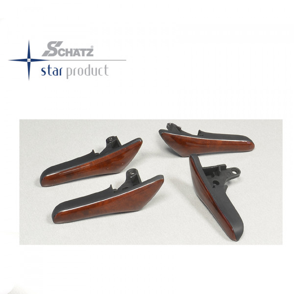 Schätz ® Edelholz Türöffner für W211 Wurzelnuss Set 4 Teile