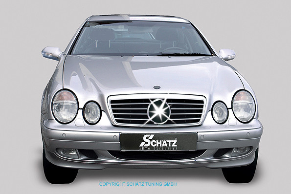 Schätz ® Sportgrill Mercedes Benz CLK Coupé + Cabrio A/C208 1997-2003