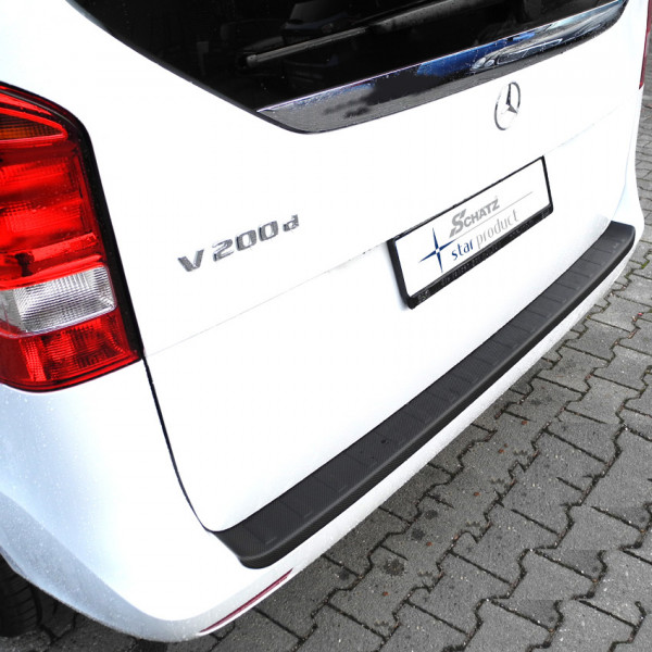 Schätz ® Premium Ladekantenschutz Carbon-Design für Mercedes V-Klasse und Vito W447 auch Hybrid